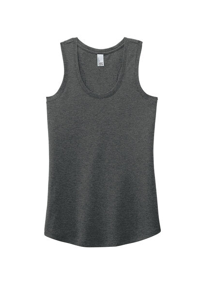 District Women’s Perfect Tri Racerback Tank - Black Frost