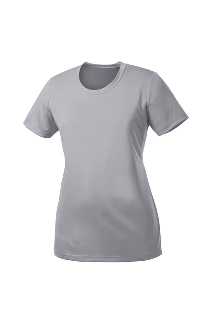 Port & Co Women's Performance Tee Silver