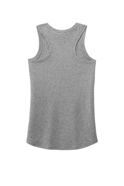 District Women’s Perfect Tri Racerback Tank - Grey Frost