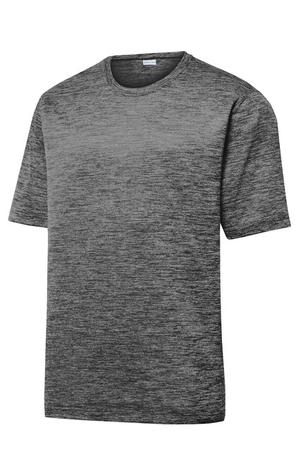 Sport-Tek Adult PosiCharge Electric Heather Tee - Dark Grey