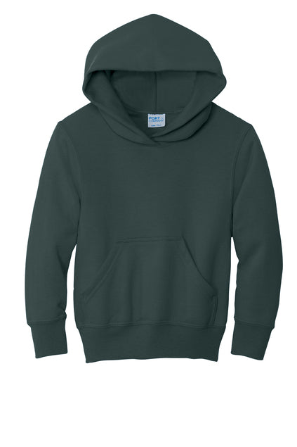 Port & Company Core Youth Hoodie - Dark Green