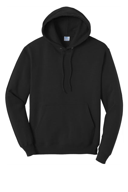 Port & Company Adult Core Fleece Pullover Hooded Sweatshirt - Jet Black