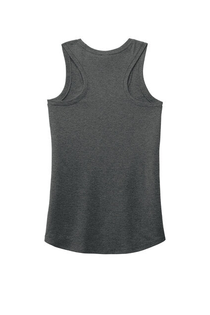 District Women’s Perfect Tri Racerback Tank - Black Frost