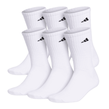 Adidas Athletic Cushioned Crew Socks (6 pk)