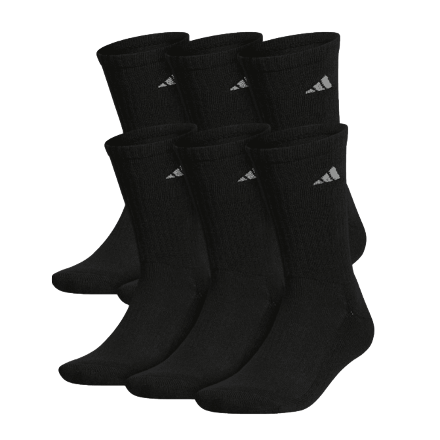 Calcetines deportivos acolchados Adidas Athletic (paq. de 6)
