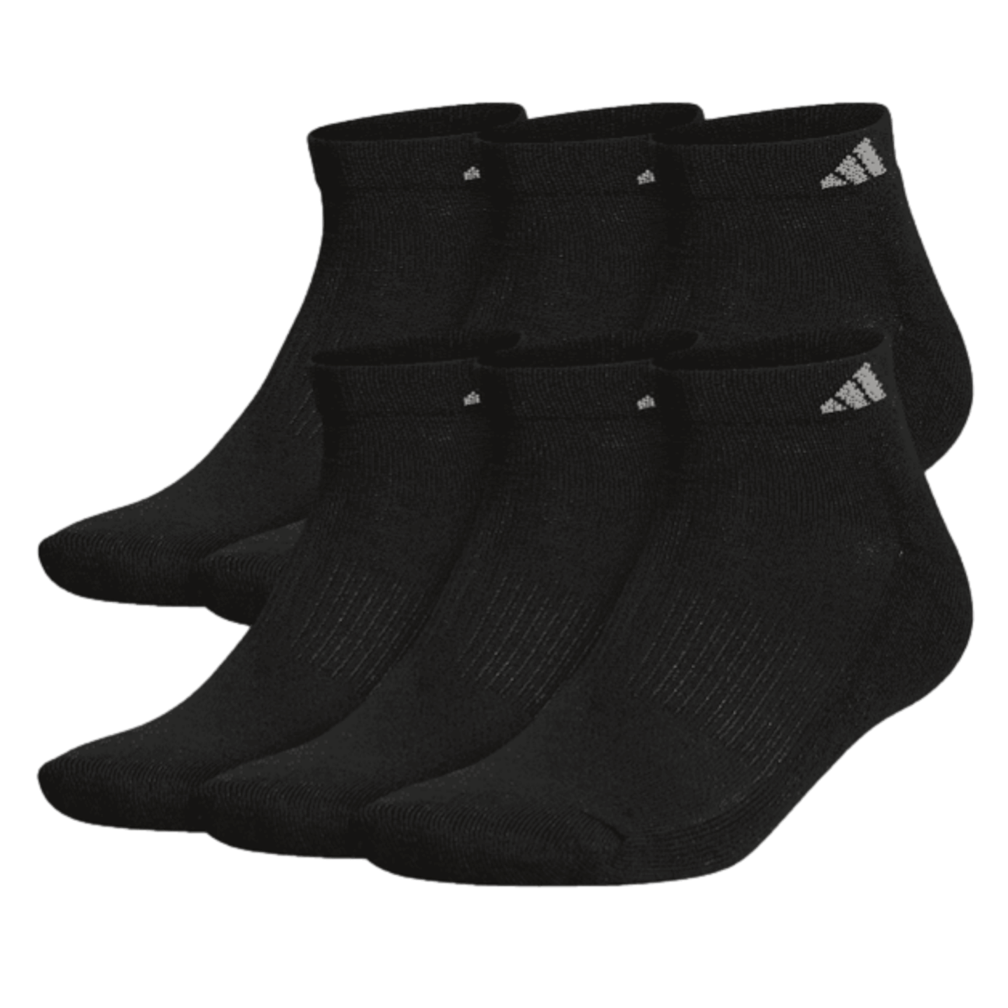 Calcetines deportivos acolchados de corte bajo Adidas (paq. de 6)