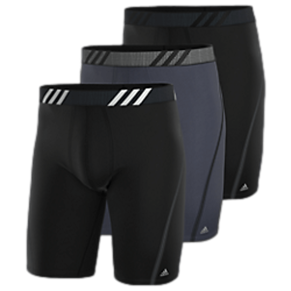 Adidas Sport Performance Mesh Long Boxer Brief (3 Pack)