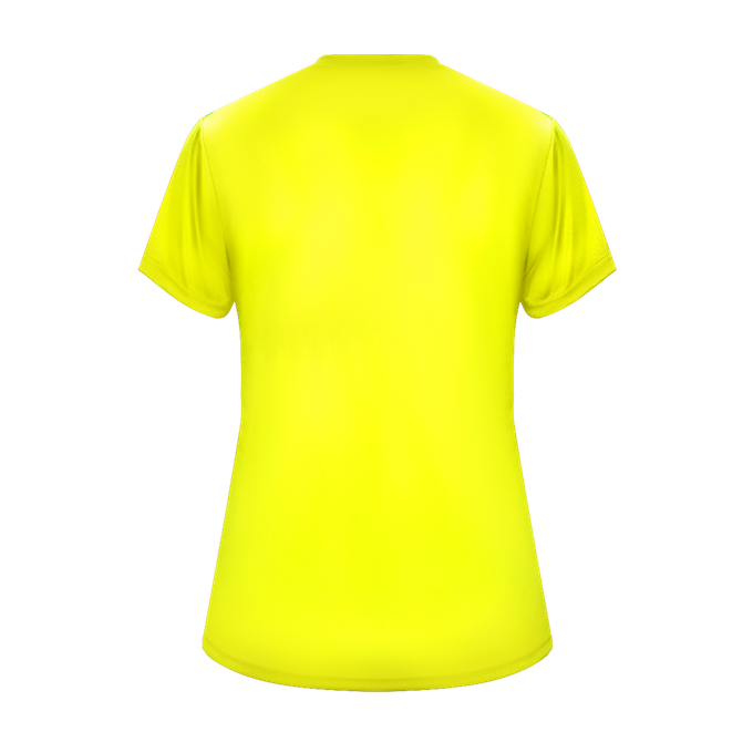 Badger C2 Women's S/S Tee - Safety Yellow