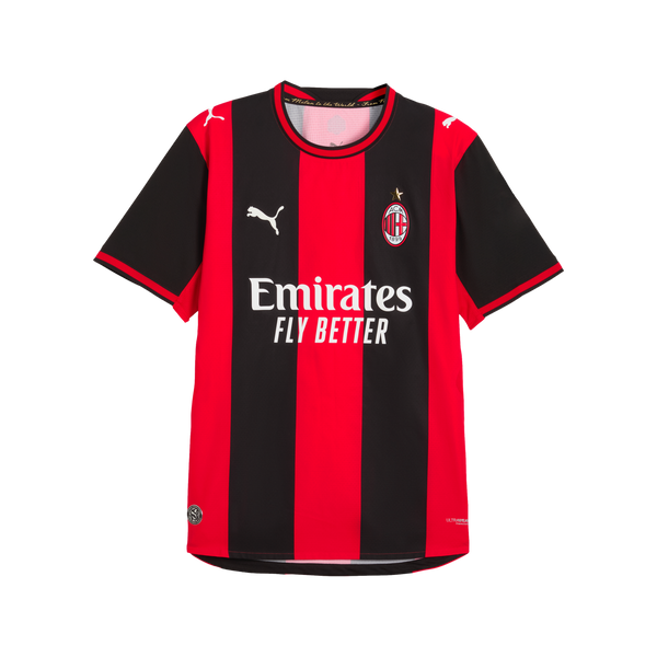 AC Milan 26/27 Authentic Home Jersey Soccer 784120-01 Black
