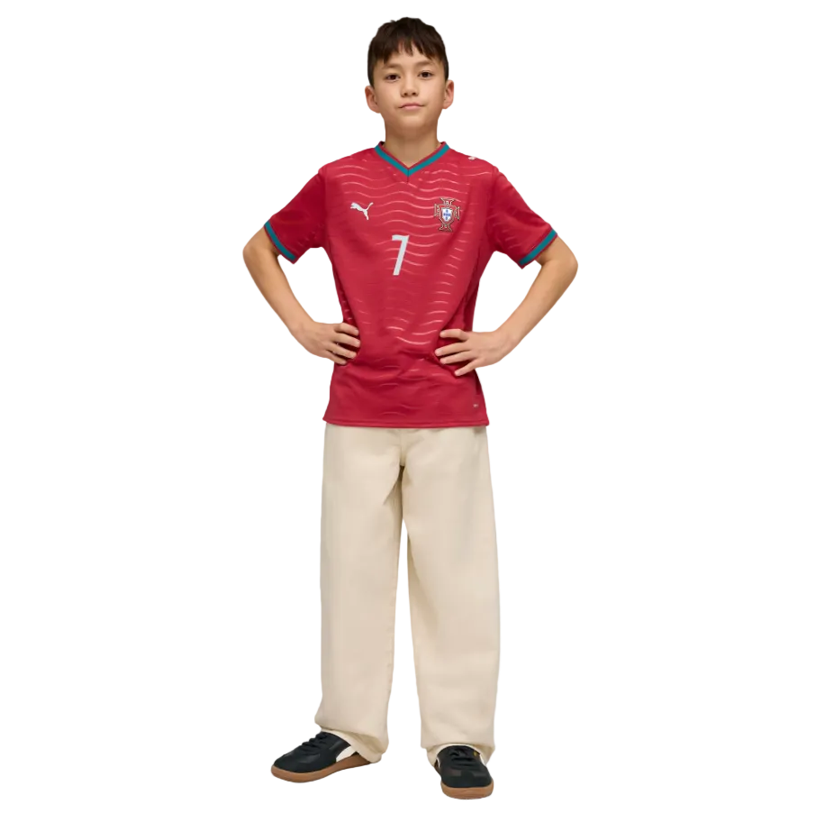 Puma Portugal 2026 Ronaldo Youth Home Jersey