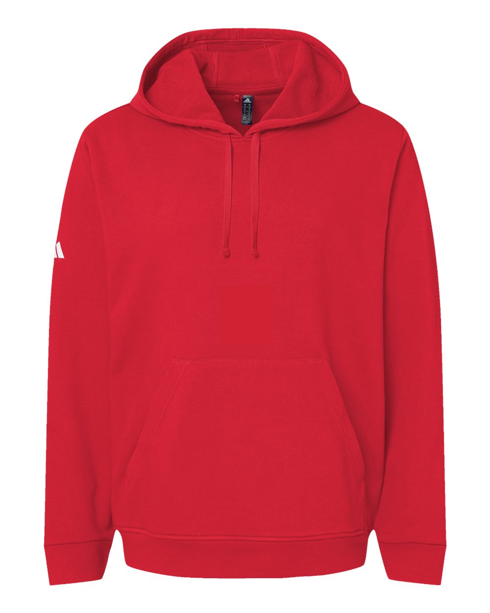 adidas Fleece Hooded Sweatshirt - Red
