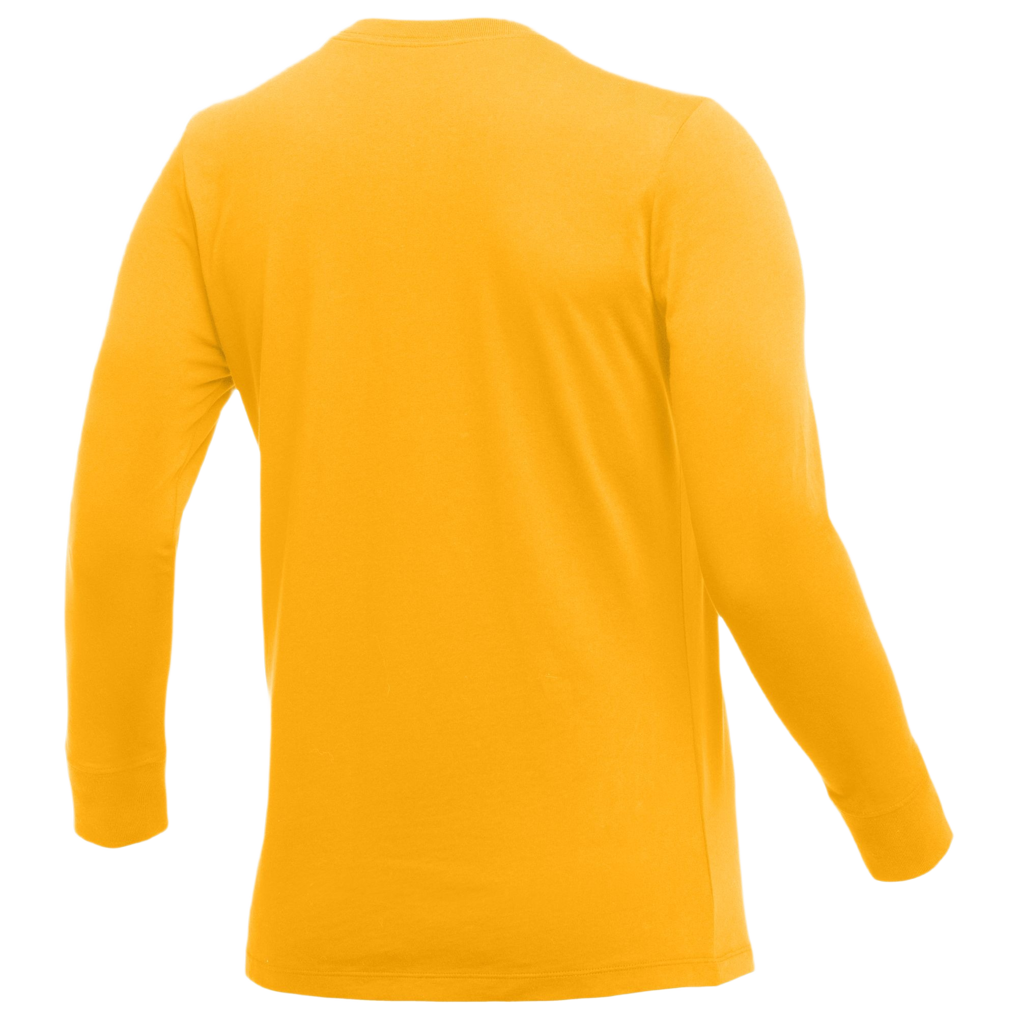 Nike Women's Cotton L/S T-Shirt - University Gold CJ1722-716