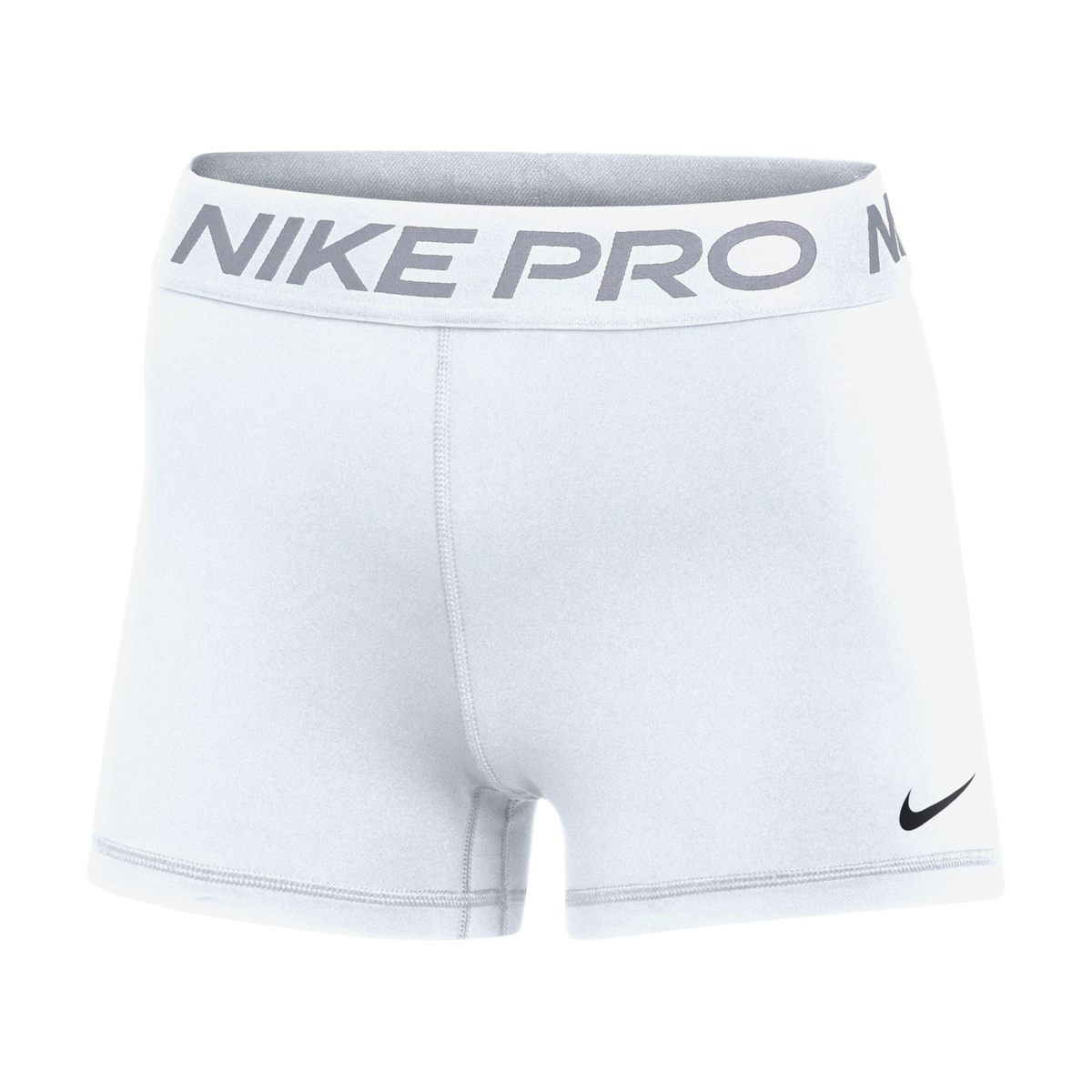 Nike Pro Womens 3" Compression Shorts - White