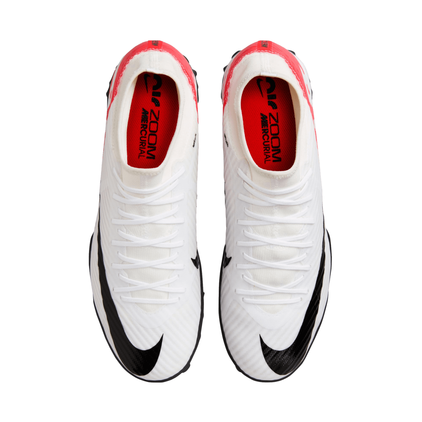 Nike Zoom Mercurial Superfly 9 Academy Turf Zapatos Fútbol DJ5629-600 Rojo