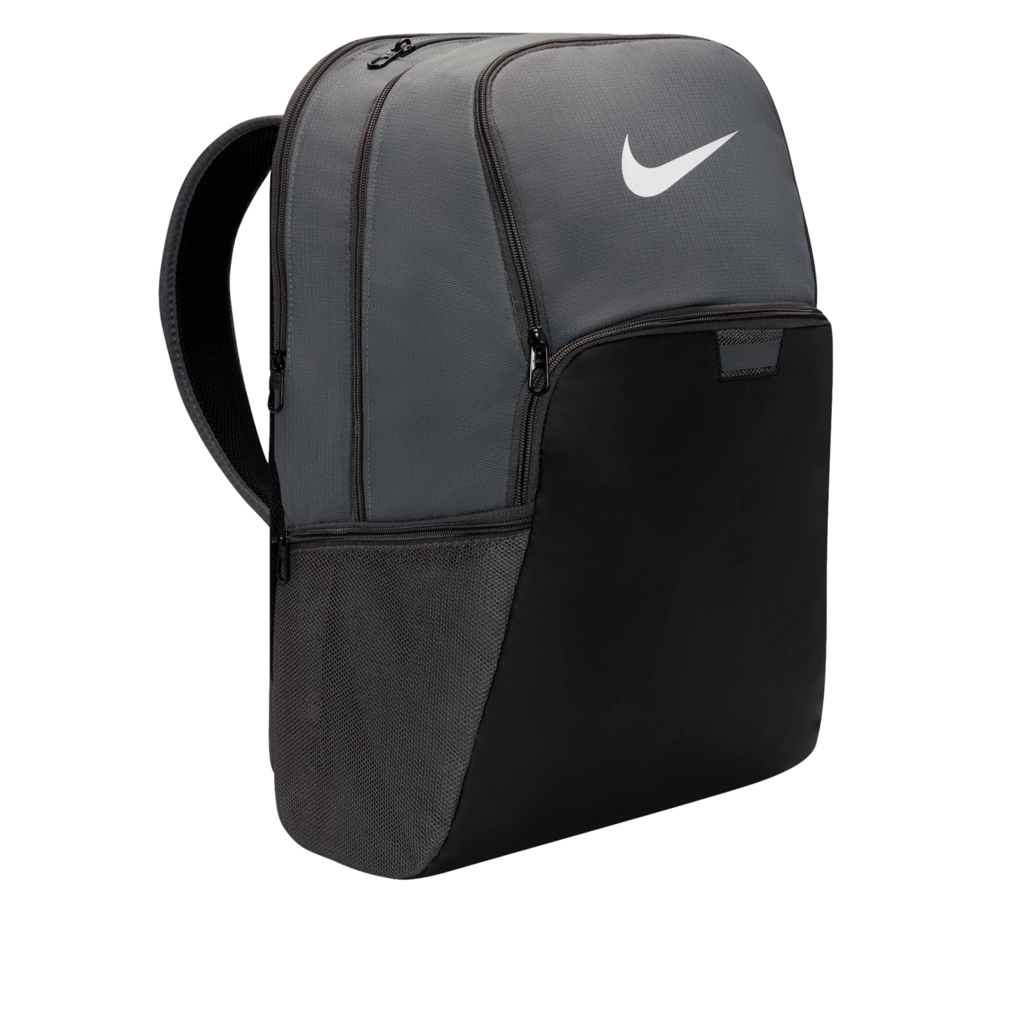 (NIKE-DM3975-068) Sac à dos Nike Brasilia 9.5 [GRIS FER/NOIR/BLANC]