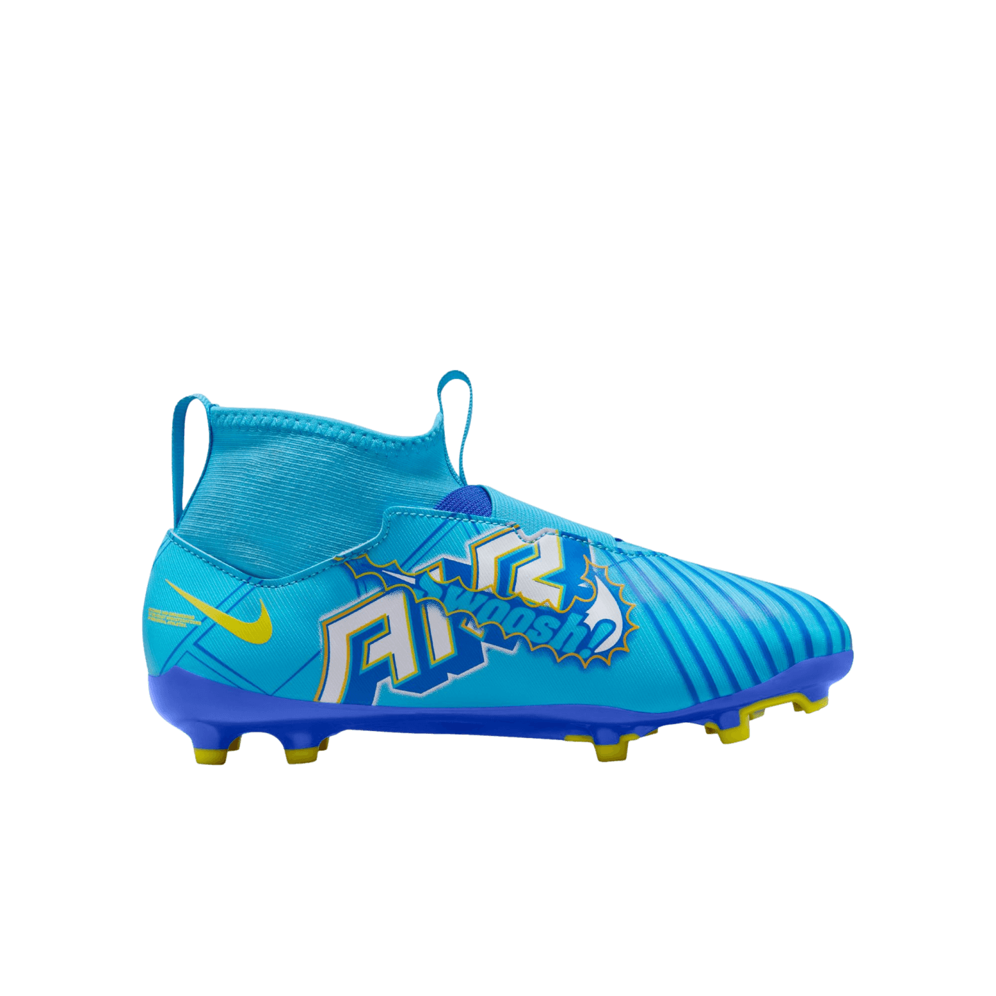 Chaussures de football à crampons pour terrain sec Nike Mercurial Zoom Superfly 9 Academy KM Mbappe pour jeunes