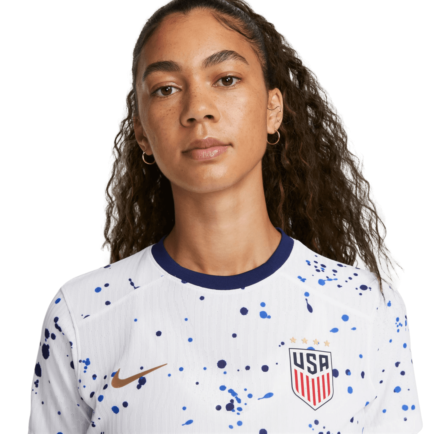 Maillot domicile Nike USA 2023 4-Star Authentic pour femme