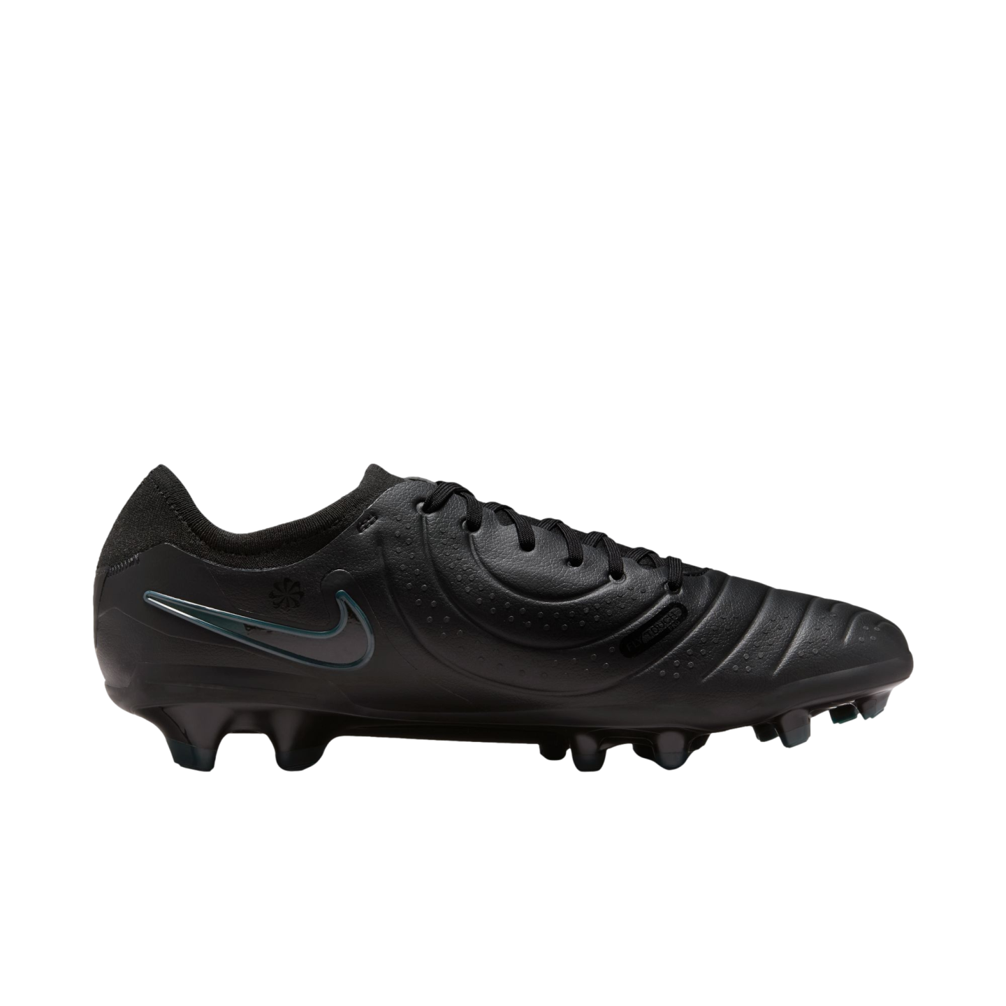 (NIKE-DV4333-002) Zapatos para terreno firme Nike Tiempo Legend 10 Pro [NEGRO/NEGRO-DEEP JUNGLE] (Lanzamiento 15/7/24)