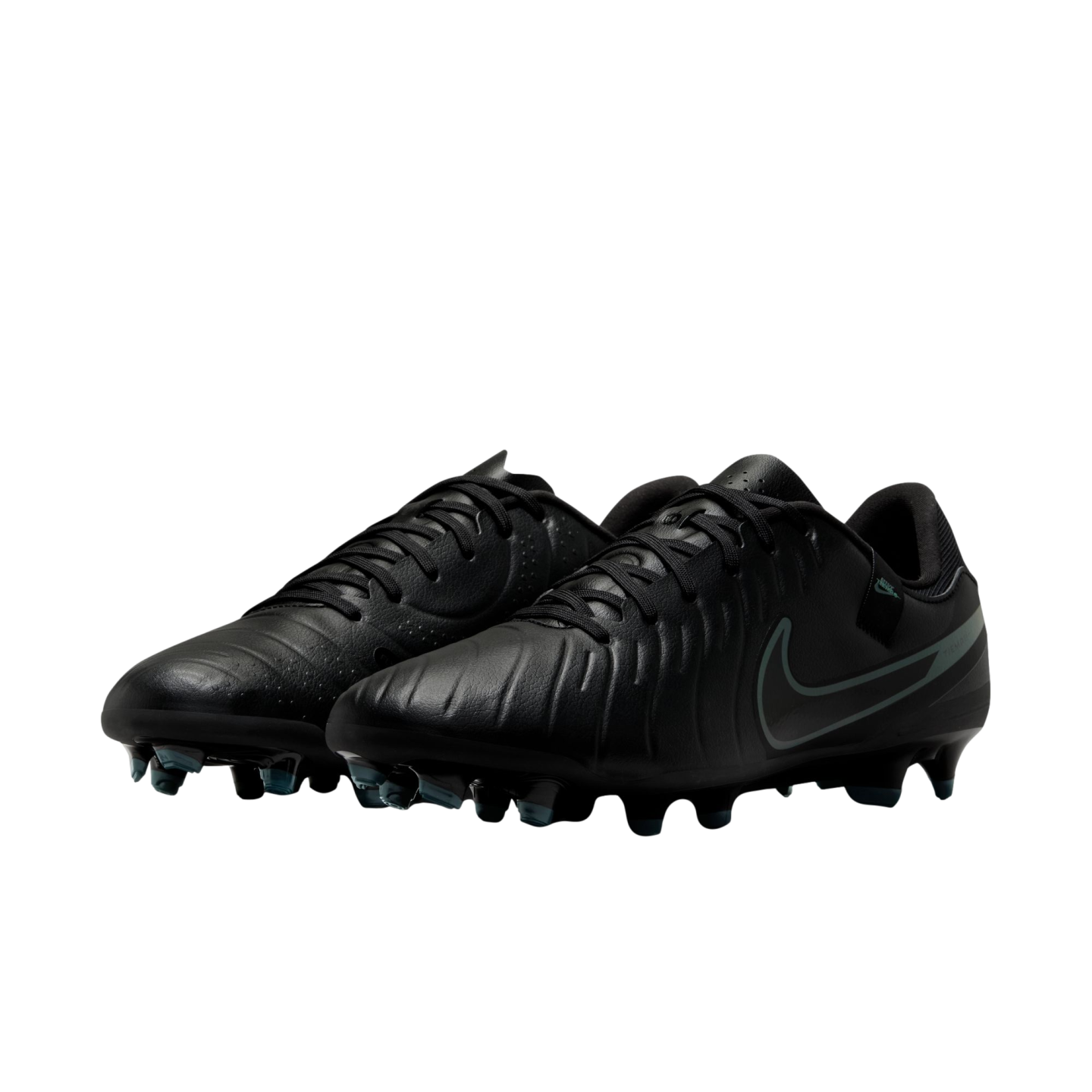 (NIKE-DV4337-002) Zapatos para terreno firme Nike Tiempo Legend 10 Academy [NEGRO/NEGRO-DEEP JUNGLE] (Lanzamiento 15/7/24)