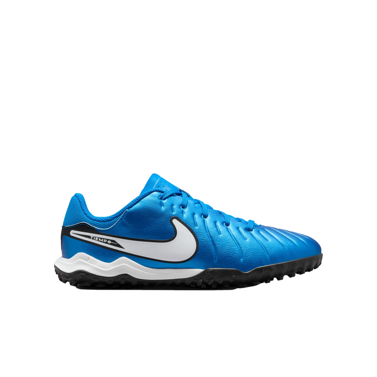 (NIKE-DV4351-400) Zapatos para césped juvenil Nike Tiempo Legend 10 Academy [SOAR/BLANCO] (Lanzamiento 7/11/24)