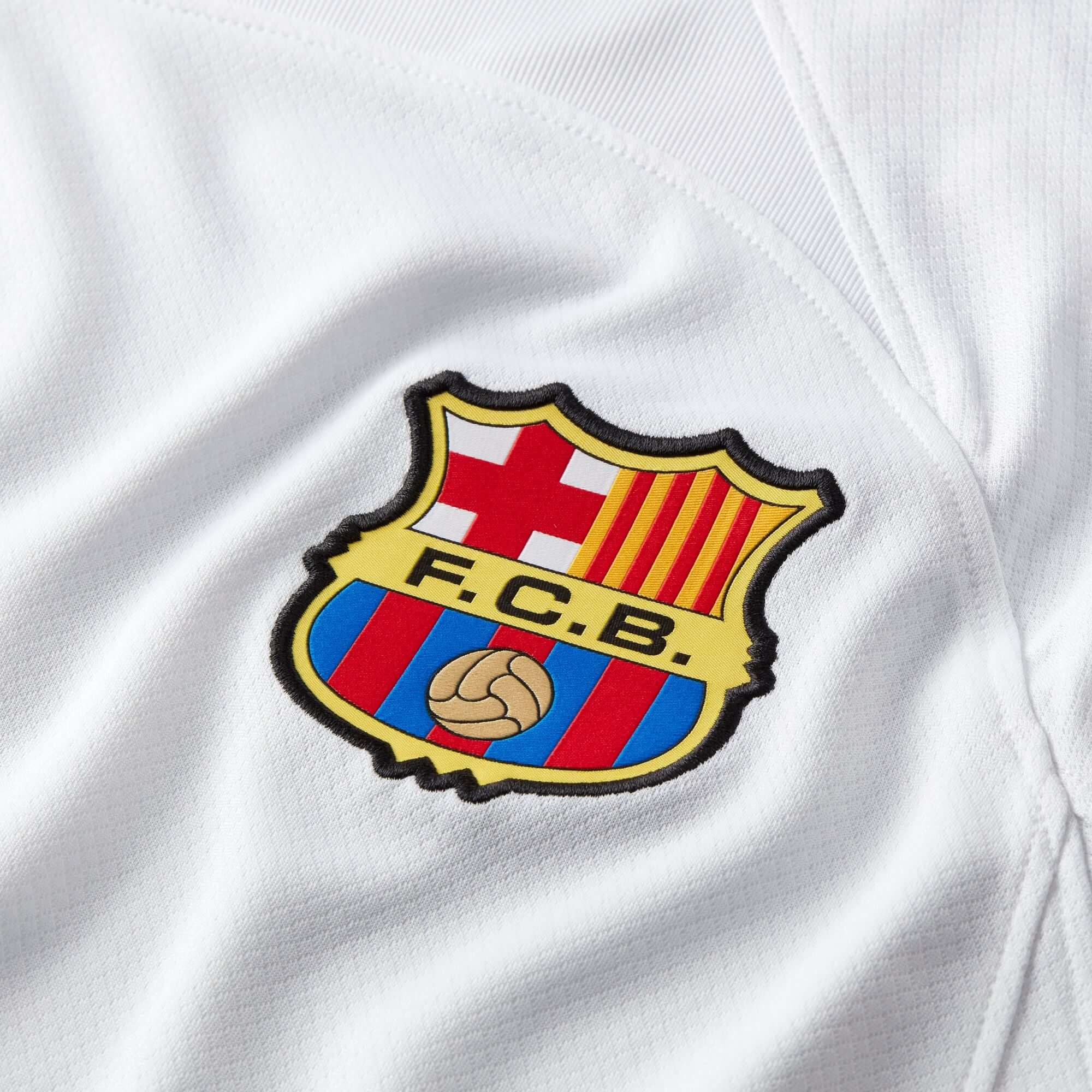 Nike Barcelona 23/24 Away Jesrey Soccer DX2686-101 White