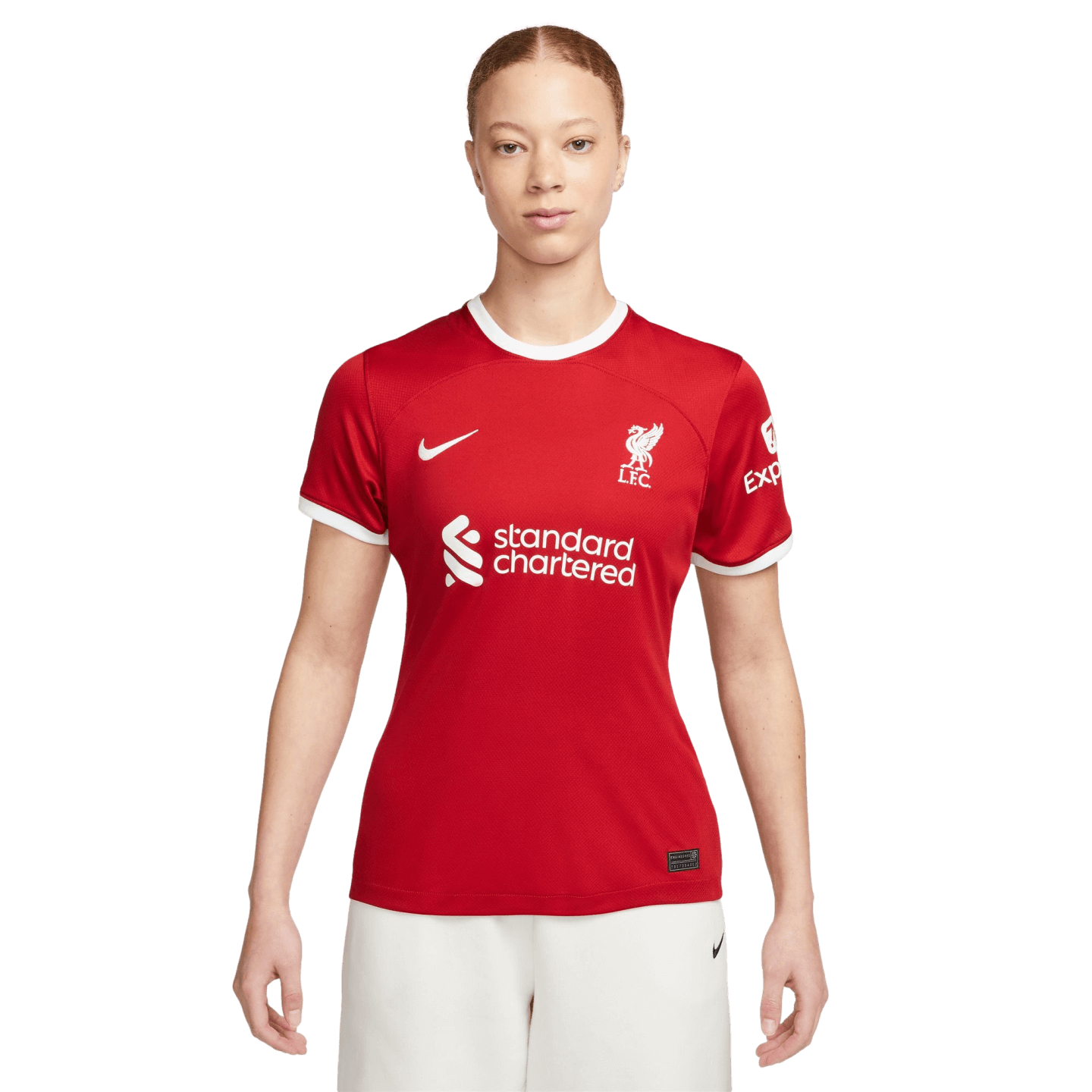 Maillot de football Nike Liverpool 23 24 Domicile Femme DX2733 688 Rouge
