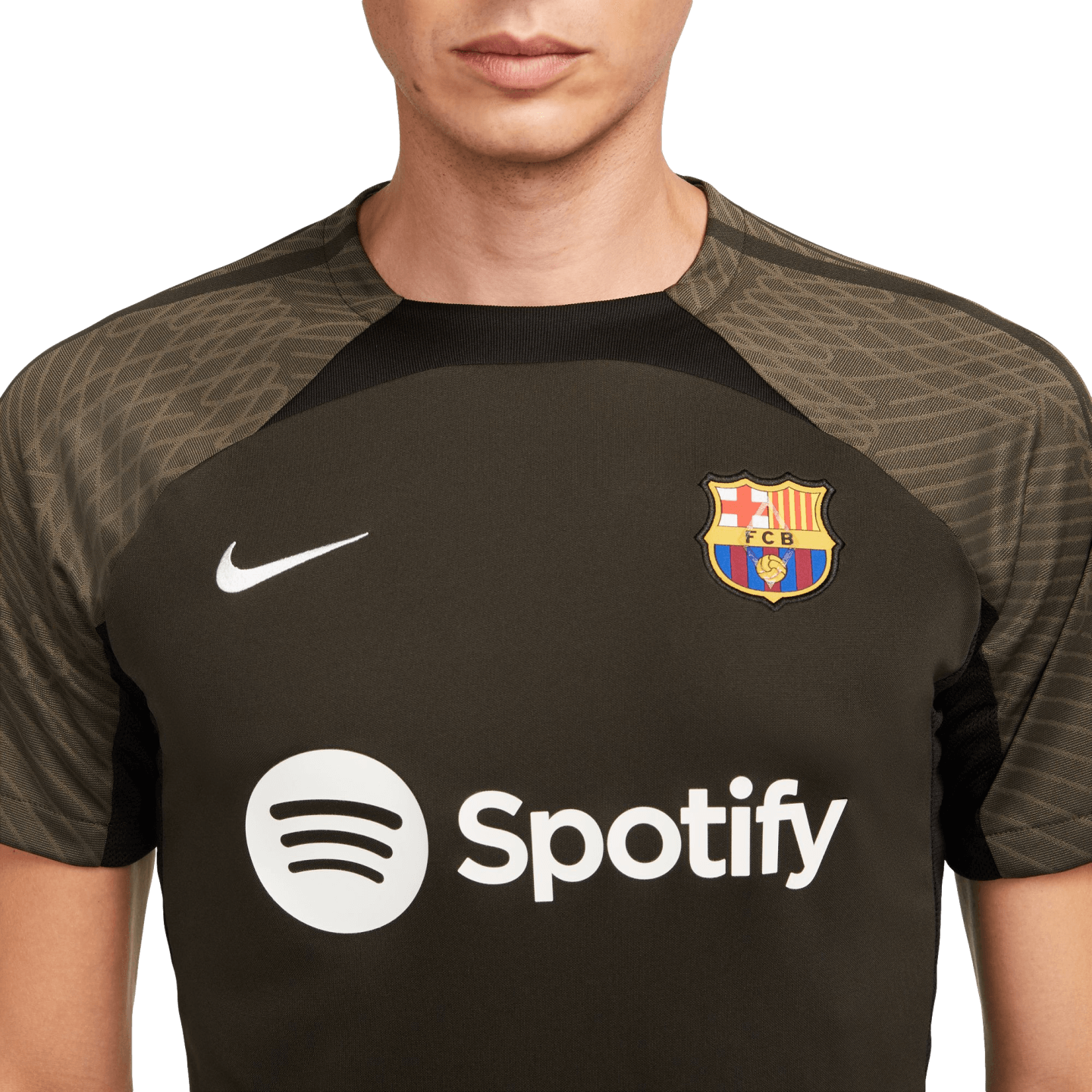 Camiseta Nike Barcelona Strike antes del partido