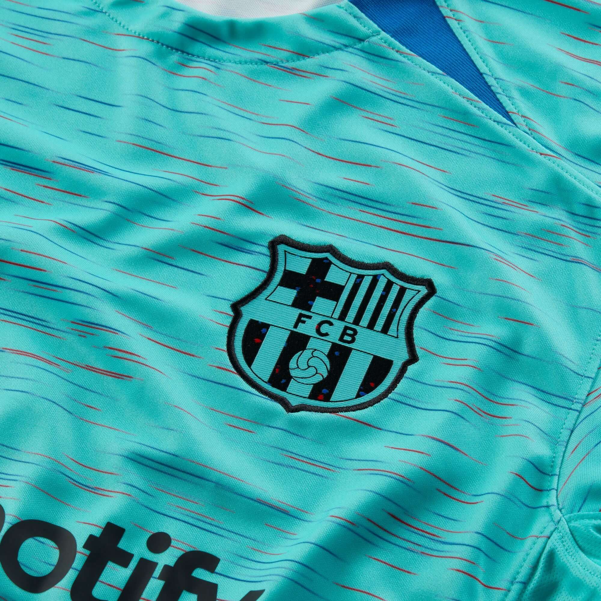 Nike Barcelona 23/24 Third Jersey Soccer DX9820-487 Blue
