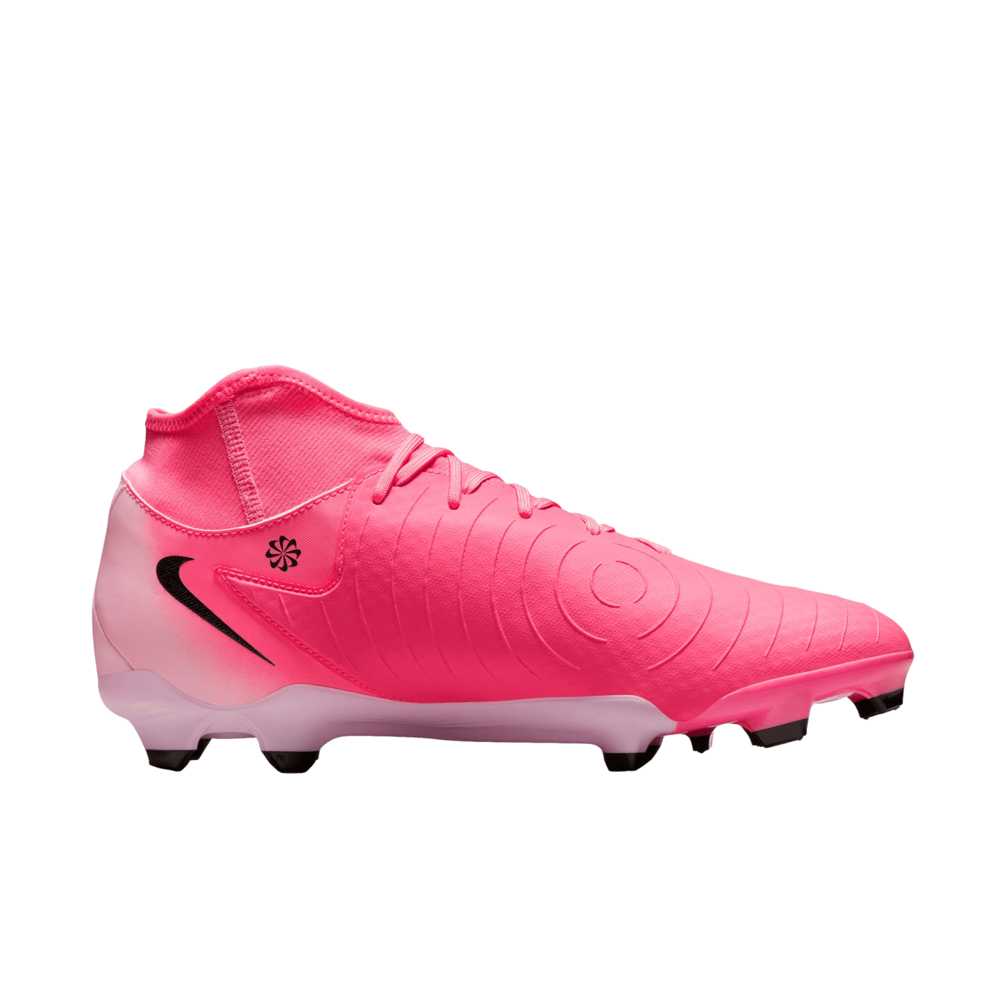 Nike Phantom Luna 2 Academy Tacos de futbol para terreno firme FD6725 600 Rosa