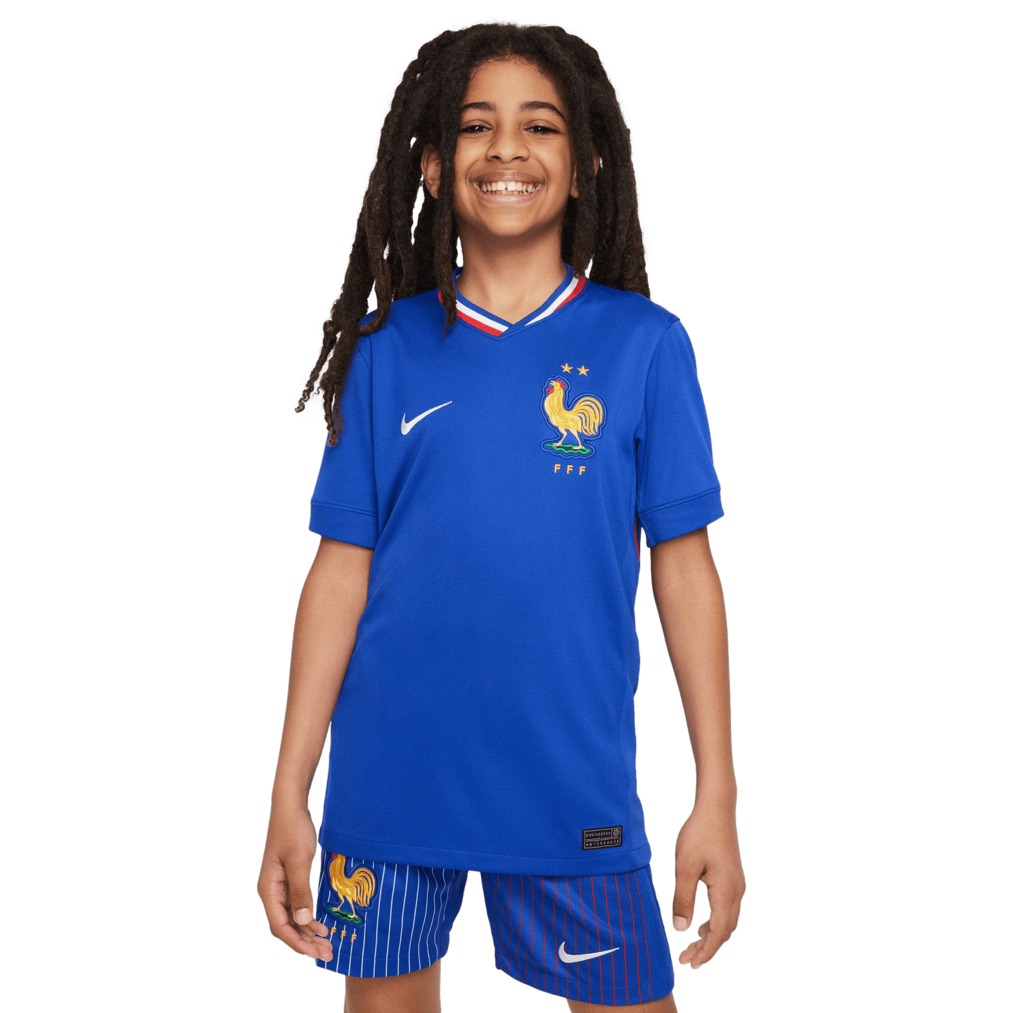 Nike France 2024 Youth Home Jersey