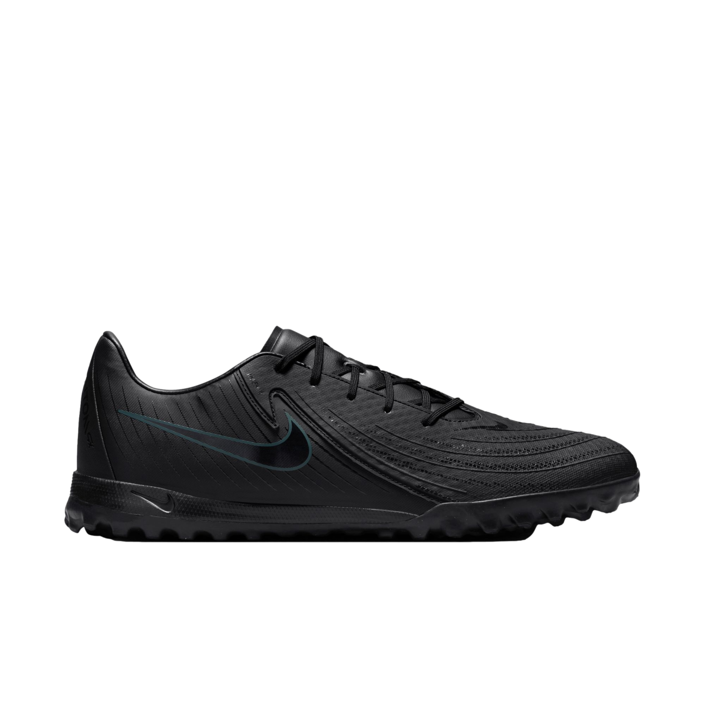 (NIKE-FJ2577-002) Zapatos para césped Nike Phantom GX 2 Academy [NEGRO/NEGRO-DEEP JUNGLE] (Lanzamiento 15/7/24)