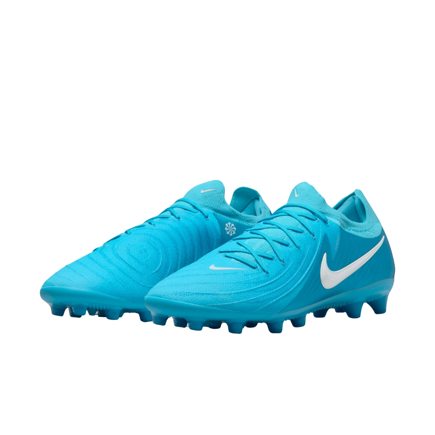 (NIKE-FJ2582-400) Tacos de terreno artificiales Nike Phantom GX 2 Pro [FURIA AZUL/BLANCO] (Lanzamiento 11/7/24)