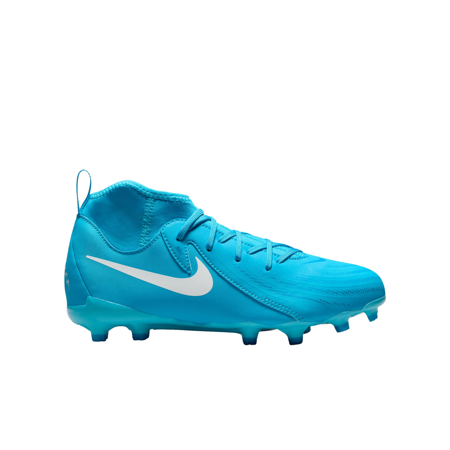 (NIKE-FJ2603-400) Zapatos para terreno firme juvenil Nike Phantom Luna 2 Academy [FURIA AZUL/BLANCO] (Lanzamiento 11/7/24)