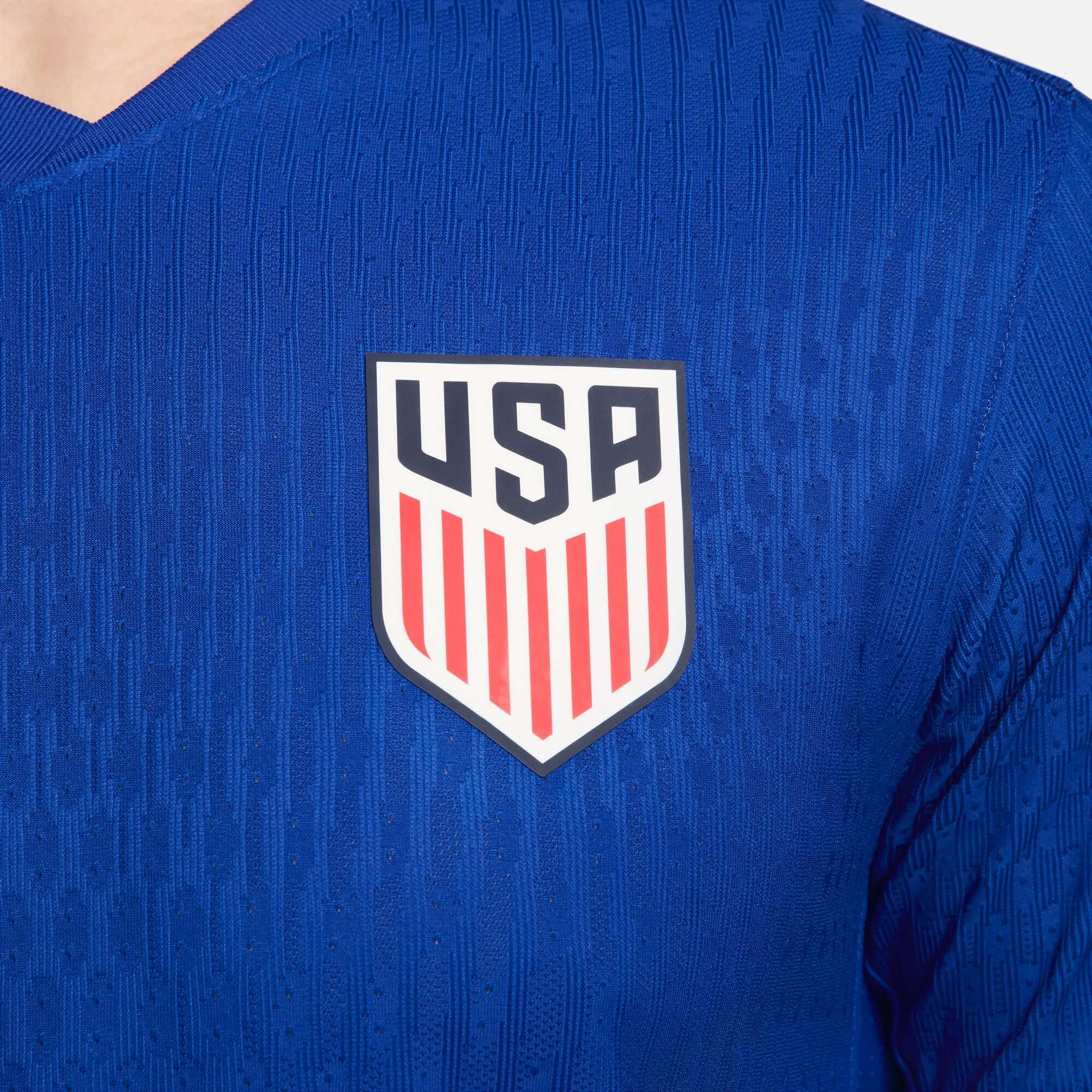Nike USA 2024 Authentic Away Jersey Soccer FJ4264-417 Blue