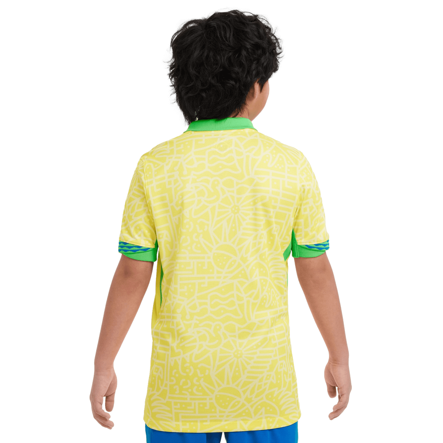 Maillot domicile Nike Brésil 2024 pour jeunes