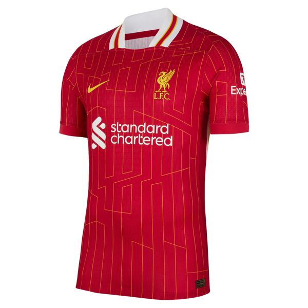 Nike Liverpool 24/25 Authentic Home Jersey Soccer FN8776-688 Red Nike Liverpool 24/25 Authentic Home Jersey Soccer FN8776-688 Red