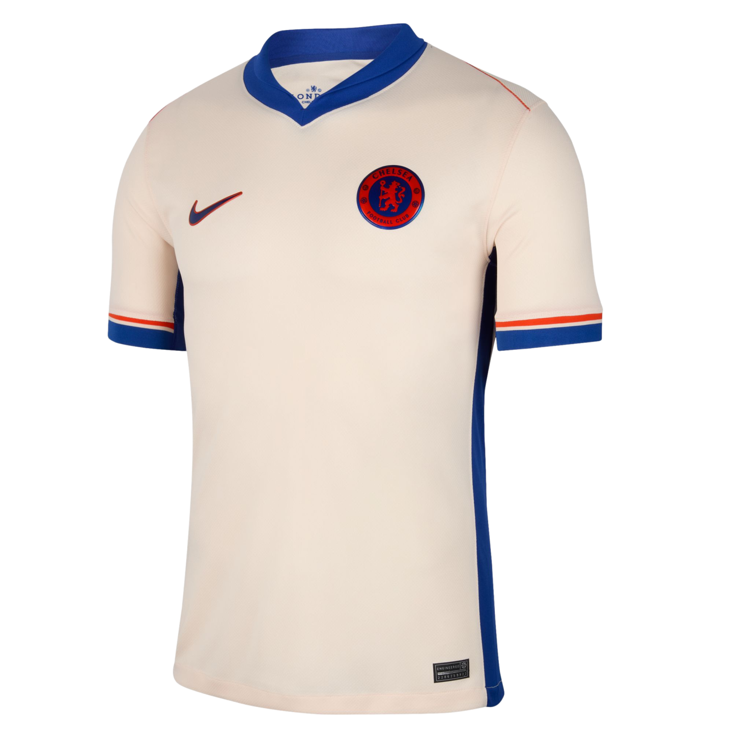 (NIKE-FN8786-839) Camiseta Nike Chelsea 24/25 visitante [GUAVA ICE/TEAM ORANGE/RUSH BLUE] (Lanzamiento 8/3/24)