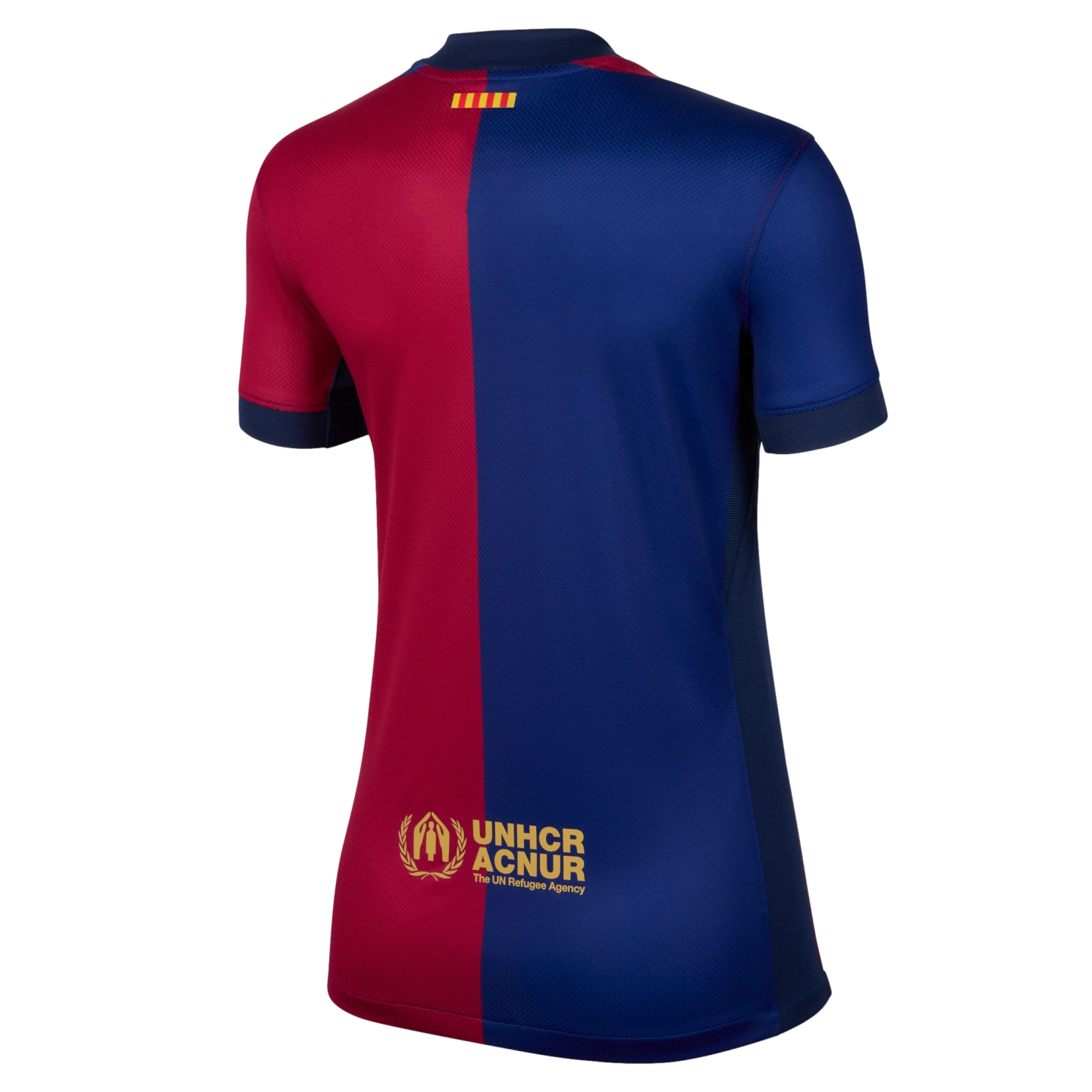 (NIKE-FN8986-456) Camiseta Nike Barcelona 24/25 local para mujer [AZUL ROYAL PROFUNDO/ROJO NOBLE/ORO CLUB] (Lanzamiento 25/06/24)