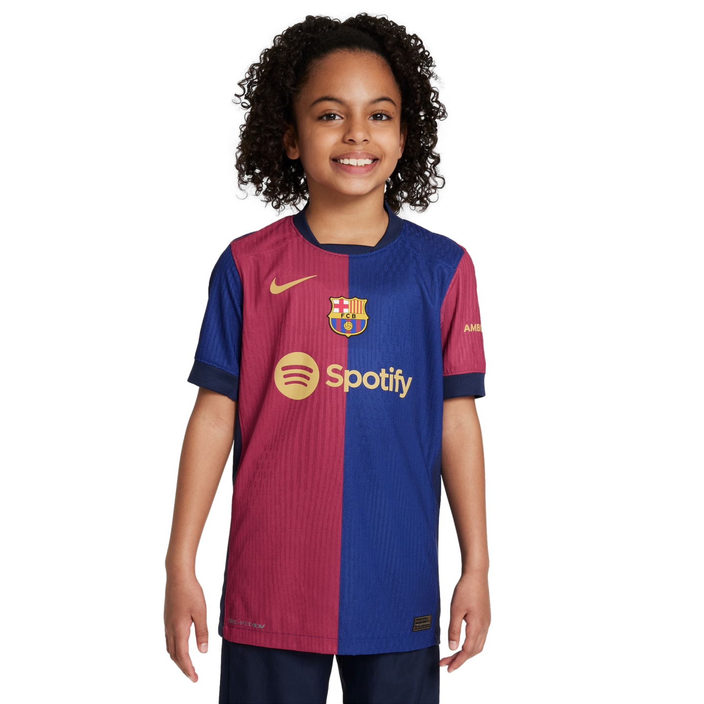 Nike Barcelona 24/25 Authentic Youth Home Jersey