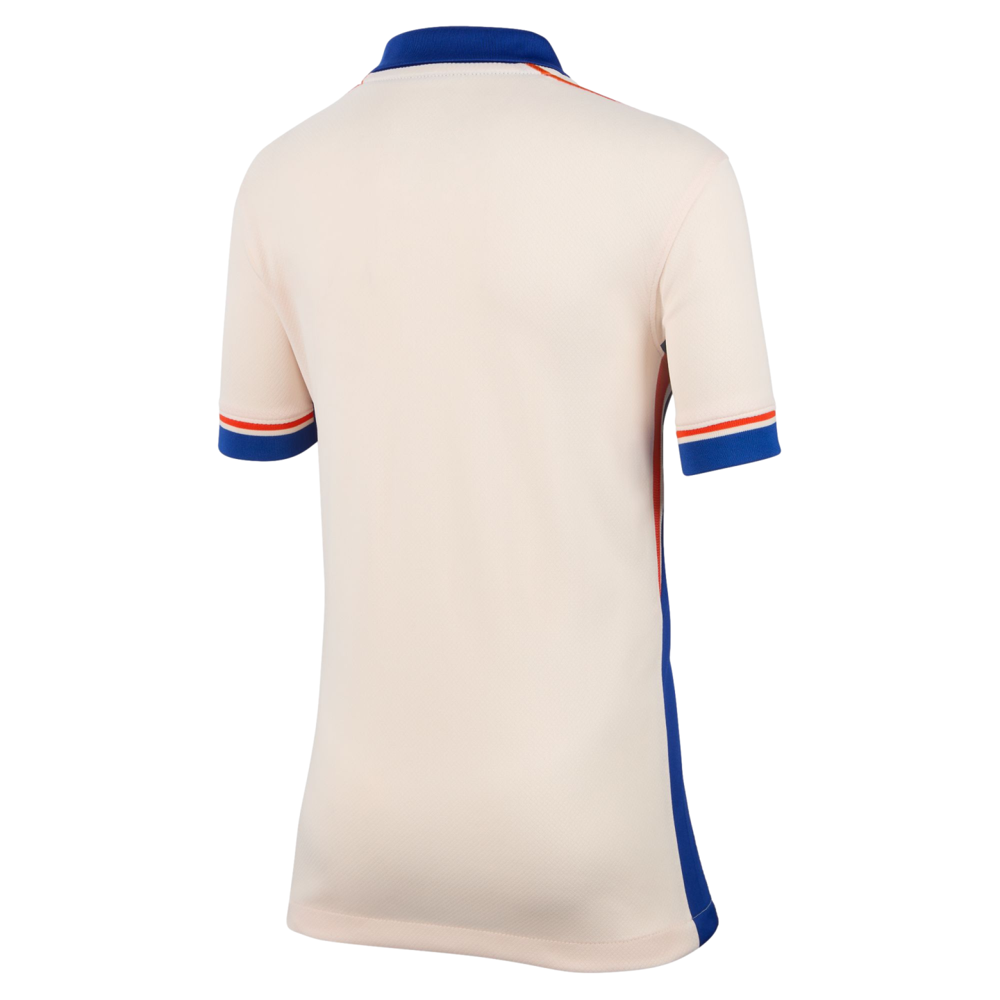 (NIKE-FN9142-839) Camiseta de visitante juvenil Nike Chelsea 24/25 [GUAVA ICE/TEAM ORANGE/RUSH BLUE] (Lanzamiento 8/3/24)