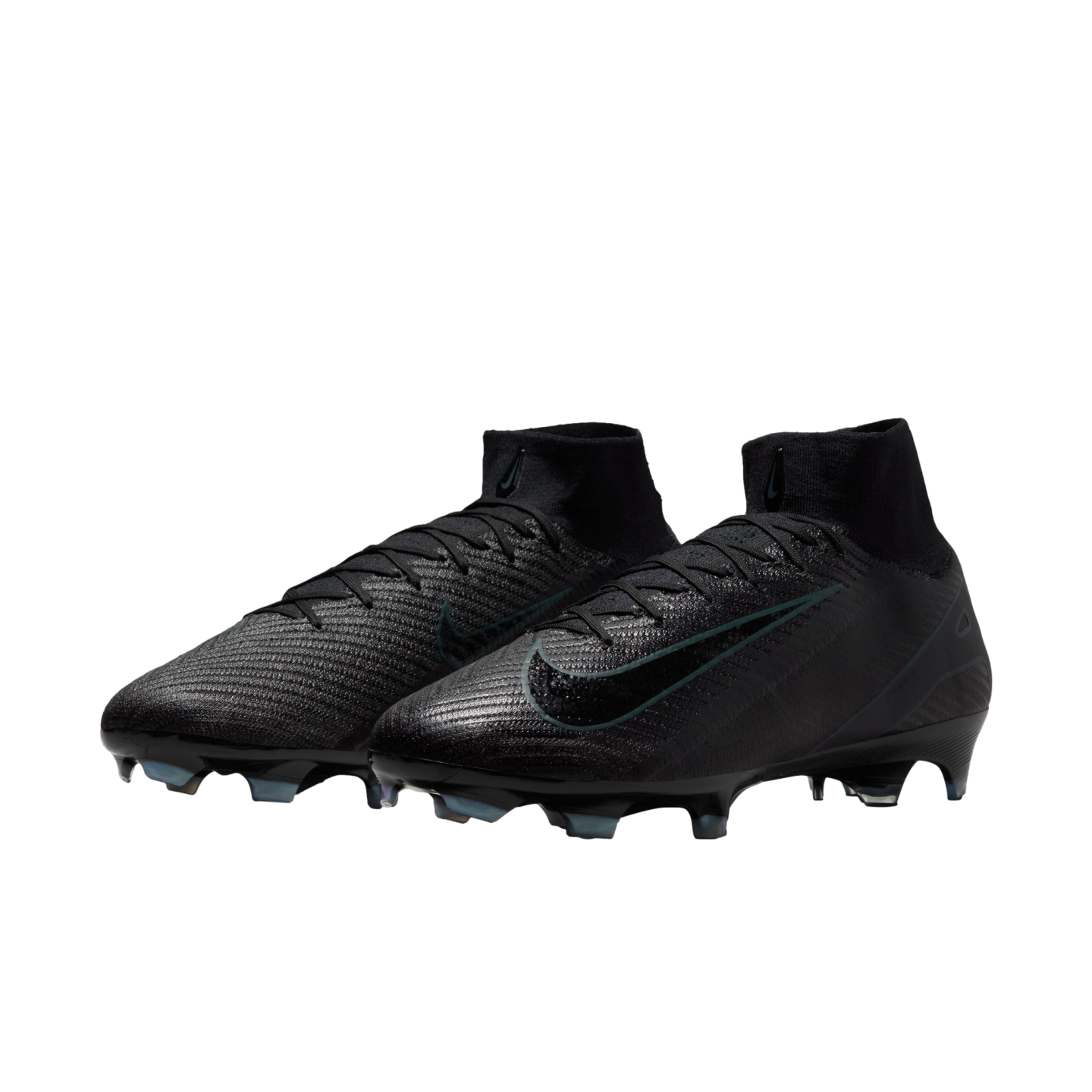 (NIKE-FQ1454-002) Zapatos para terreno firme Nike Mercurial Zoom Superfly 10 Elite [NEGRO/NEGRO-DEEP JUNGLE] (Lanzamiento 15/7/24)