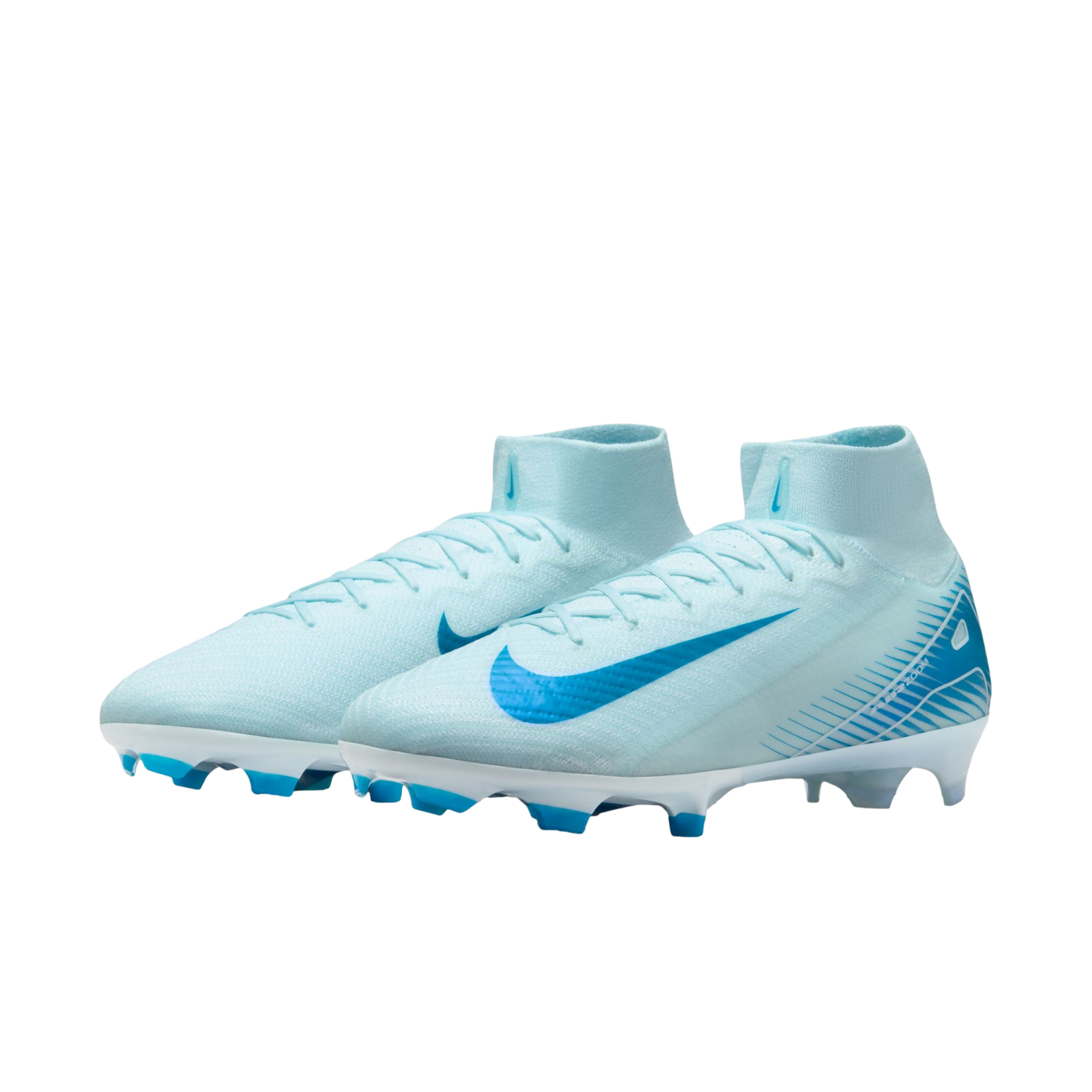 (NIKE-FQ1454-400) Zapatos para terreno firme Nike Mercurial Zoom Superfly 10 Elite [GLACIER BLUE/BLUE ORBIT] (Lanzamiento 7/11/24)