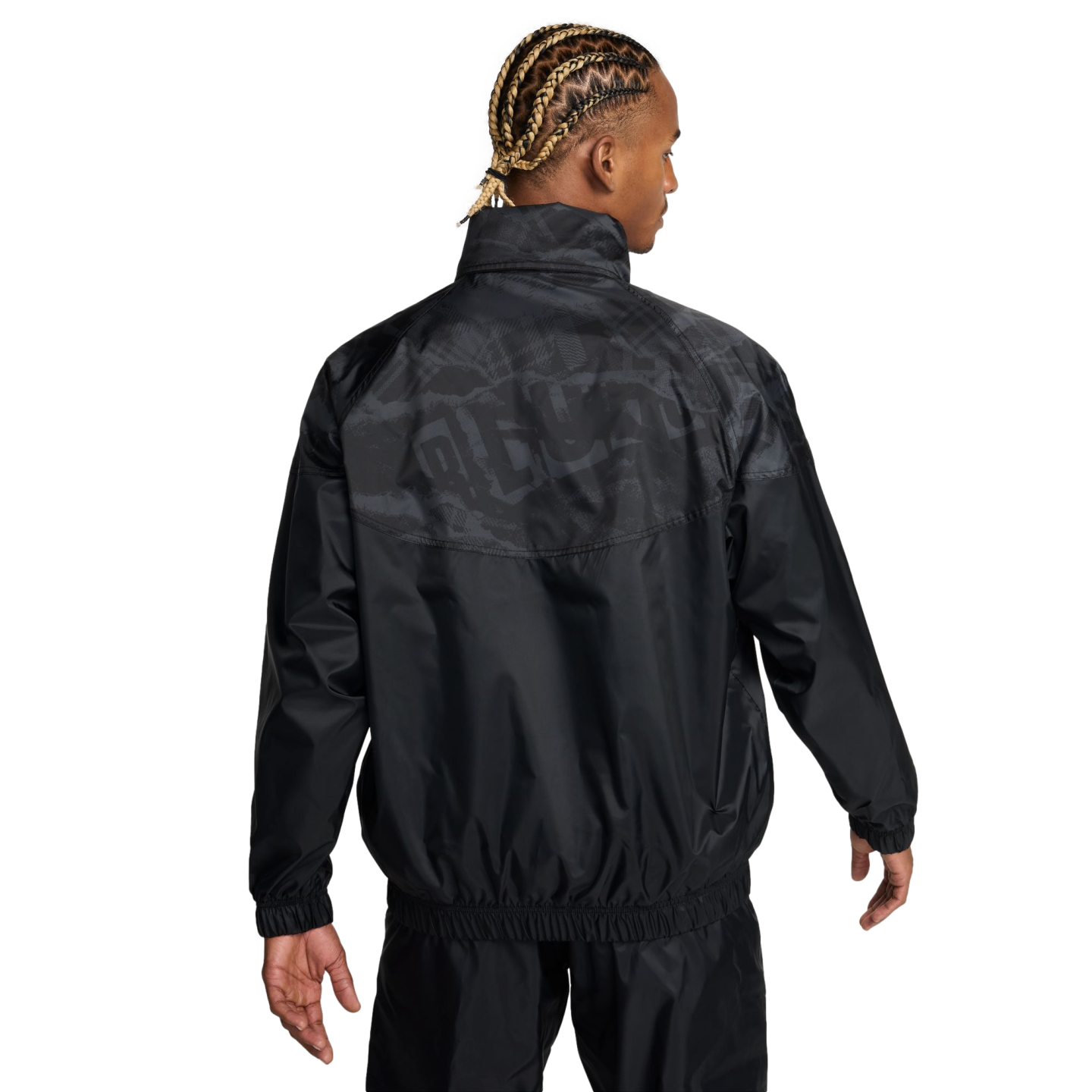 (NIKE-FQ3182-010) Veste anorak Nike Chelsea Windrunner [NOIR/ROSE PRIME] (Lancement le 01/09/24)