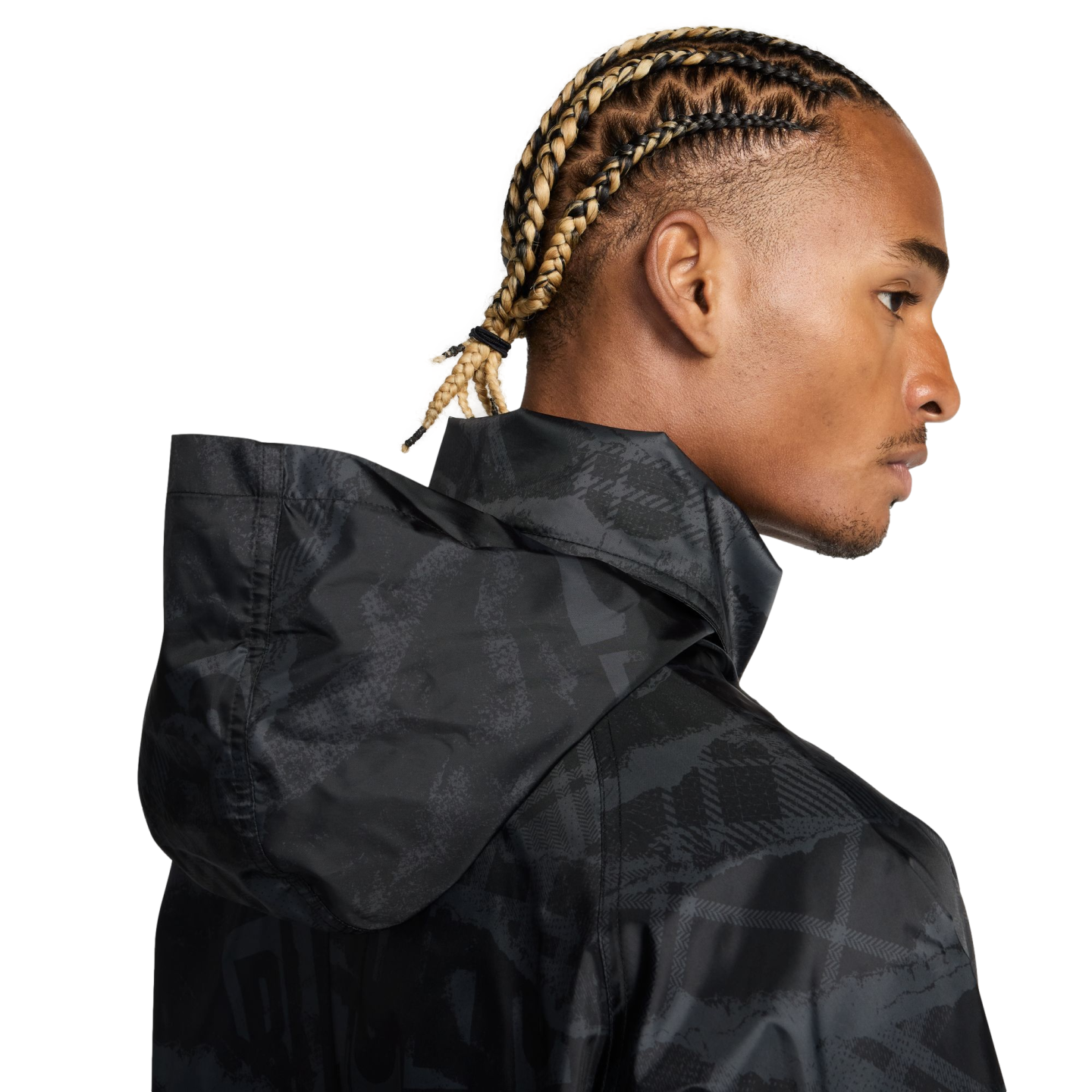 (NIKE-FQ3182-010) Veste anorak Nike Chelsea Windrunner [NOIR/ROSE PRIME] (Lancement le 01/09/24)