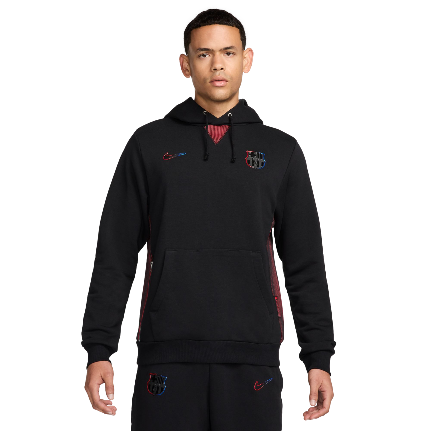 (NIKE-FQ3216-010) Sudadera con capucha Nike Barcelona All Weather [NEGRO/NEGRO] (Lanzamiento 7/1/24)