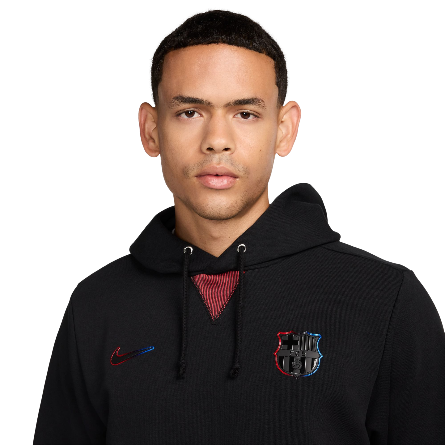 (NIKE-FQ3216-010) Sudadera con capucha Nike Barcelona All Weather [NEGRO/NEGRO] (Lanzamiento 7/1/24)