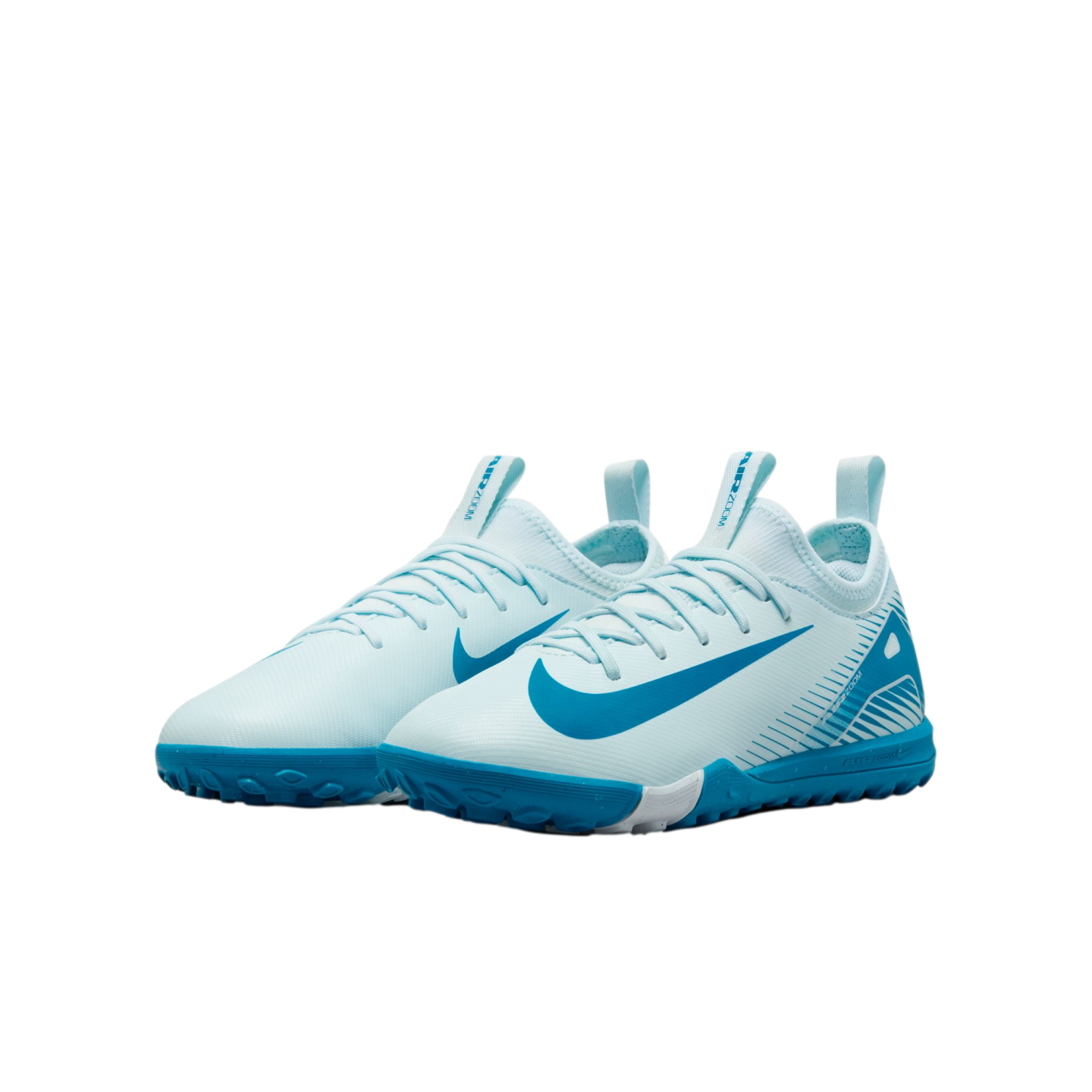 (NIKE-FQ8284-400) Zapatos para césped juvenil Nike Mercurial Zoom Vapor 16 Academy [GLACIER BLUE/BLUE ORBIT] (Lanzamiento 7/11/24)