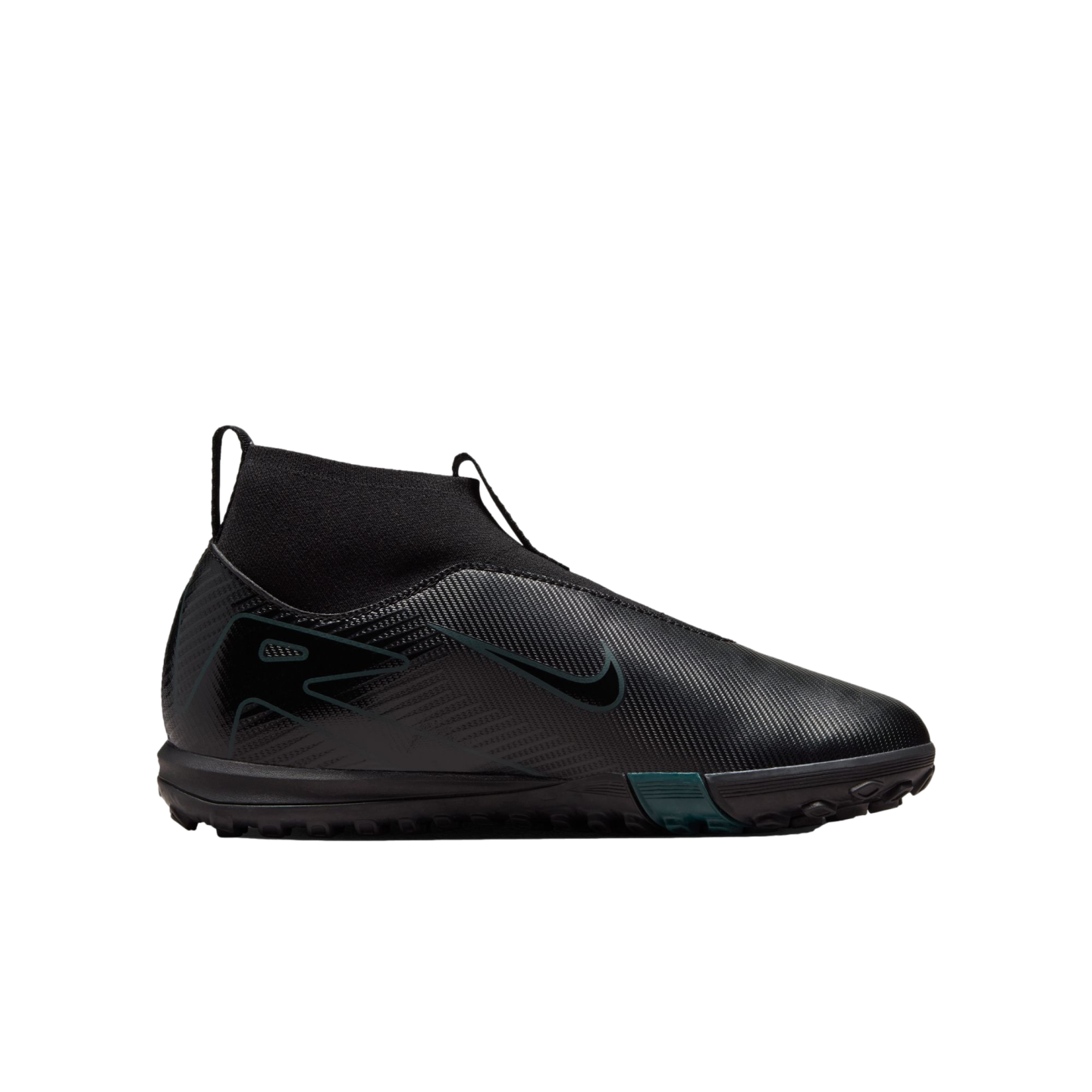 (NIKE-FQ8310-002) Zapatillas de césped artificial para jóvenes Nike Mercurial Superfly 10 Academy [NEGRO/NEGRO-JUNGLE PROFUNDO]