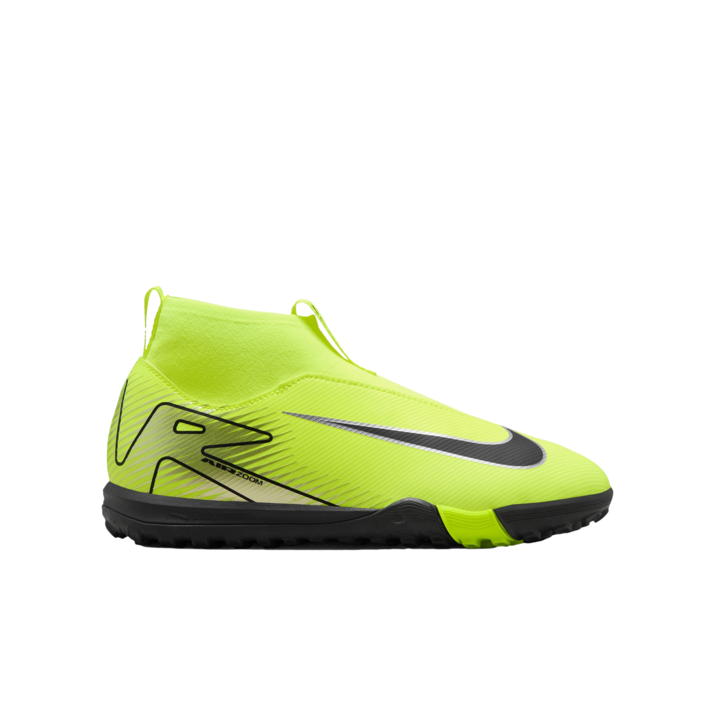 (NIKE-FQ8310-700) Zapatillas de césped artificial para jóvenes Nike Mercurial Superfly 10 Academy [VOLT/BLACK] (lanzamiento el 17/10/24)