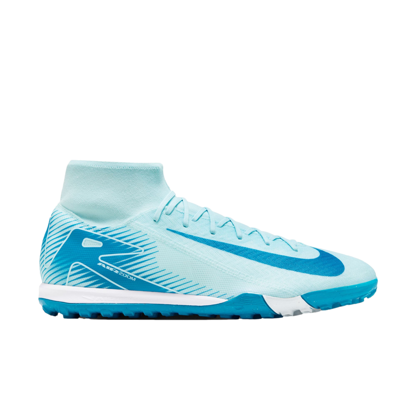 (NIKE-FQ8331-400) Zapatos para césped Nike Mercurial Superfly 10 Academy [GLACIER BLUE/BLUE ORBIT] (Lanzamiento 7/11/24)